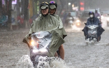 Không khí lạnh gây mưa lớn, miền Bắc hết nóng