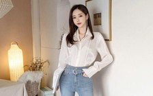 Nét thanh lịch, phóng khoáng cho nàng với quần skinny jeans