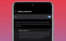 Chế độ bảo vệ pin trên One UI 8 sắp thông minh hơn