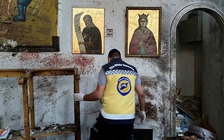 Đánh bom tự sát tại nhà thờ Syria, ít nhất 20 người thiệt mạng