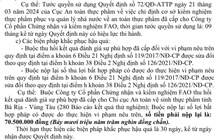 Công ty kiểm nghiệm thực phẩm FAO thu hồi 280 kết quả thử nghiệm đã cấp