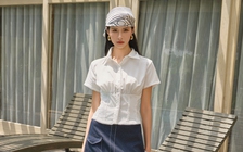 Mặc đẹp cả tuần cùng bộ ba váy dài, quần ống rộng và giày cao gót