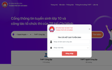 Cách xác nhận trúng tuyển lớp 10 và yêu cầu nộp hồ sơ nhập học tại TP.HCM