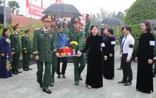 Bình Phước truy điệu, an táng 89 hài cốt liệt sĩ