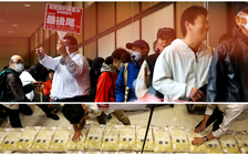 Sửng sốt người Nhật đổ xô xếp hàng mua gạo rẻ