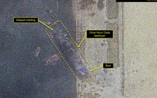 Triều Tiên dựng thẳng được tàu chiến sau sự cố hạ thủy?