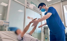 Nam thợ xây sốc nhiệt nguy kịch