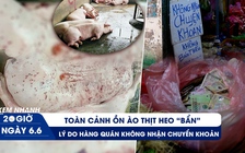 Xem nhanh 20h ngày 6.6: Toàn cảnh ồn ào thịt heo 'bẩn' | Lý do hàng quán không nhận chuyển khoản