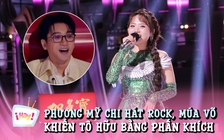 Phương Mỹ Chi hát rock, múa võ khiến Tô Hữu Bằng phấn khích