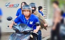 Dậy từ 2 giờ sáng để đồng hành cùng thí sinh thi năng khiếu