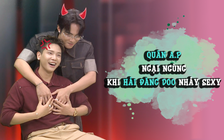 Quân A.P ngại ngùng khi Hải Đăng Doo nhảy sexy
