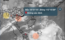 Vùng áp thấp có khả năng mạnh lên thành bão số 1