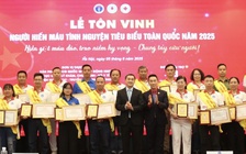 Tôn vinh người hiến máu tình nguyện tiêu biểu