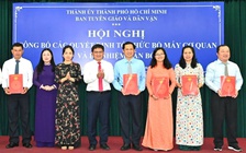 Ban Tuyên giáo và Dân vận Thành ủy TP.HCM công bố nhân sự chủ chốt cấp phòng