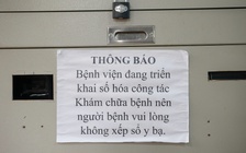 30.9 là thời hạn cuối cùng 'khai tử' bệnh án giấy