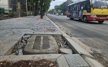 Nghịch lý hố ga thoát nước đặt trên... vỉa hè!