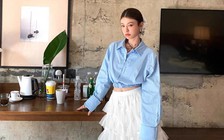 Phong cách nàng thơ với váy tuyn