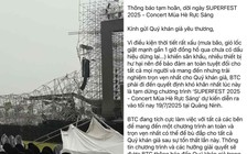 Sập sân khấu vì mưa giông, concert có Minh Hằng, Phạm Quỳnh Anh bị hủy gấp