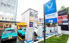 Trạm sạc xe điện vào đường đua mới