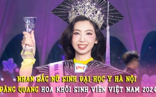 Nhan sắc nữ sinh Đại học Y Hà Nội vừa đăng quang Hoa khôi sinh viên Việt Nam 2024