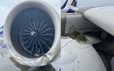 Máy bay Air India trượt khỏi đường băng do mưa lớn