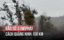 Bão số 3 (Wipha) cách Quảng Ninh 100 km, có khả năng mạnh thêm

