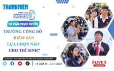 Tư vấn trực tuyến: Trường công bố điểm sàn, lựa chọn nào cho thí sinh?