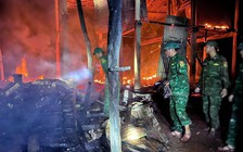 Quảng Trị: Chiến sĩ biên phòng xuyên đêm chữa cháy nhà dân