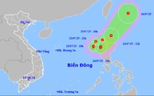Khả năng xuất hiện bão đôi gần Biển Đông