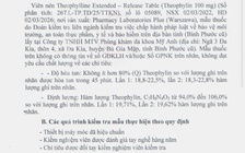 Thu hồi toàn quốc thuốc giả Theophylline 100mg điều trị hen