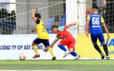 Công Nhậm lập hat-trick, Minh 'nhí' ghi cú đúp tạo kịch tính tại Trường ĐH Đồng Tháp