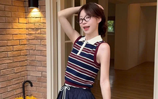 Áo polo tank top - giao thoa cá tính với dịu dàng