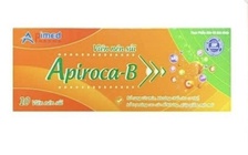 Tạm dừng lưu thông lô thực phẩm bảo vệ sức khỏe Apiroca-B