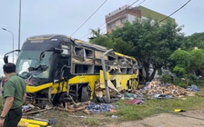 Vụ lật xe khách, 9 người tử vong: Do nổ lốp trước