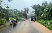 Mưa lớn gây chia cắt nhiều tuyến đường vùng biên giới Quảng Trị