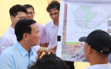 Chủ tịch UBND tỉnh Lâm Đồng Hồ Văn Mười khảo sát dự án rừng dầu Hồng Liêm