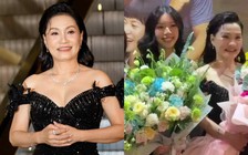 Con gái xinh đẹp về Việt Nam ủng hộ Hồng Đào ra mắt phim mới