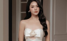 Váy cúp ngực tôn lên nét đẹp hiện đại và khí chất thanh lịch của nàng