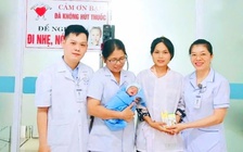 Cấp cứu bệnh nhi 35 tuần tuổi, nặng 2 kg bị thủng dạ dày