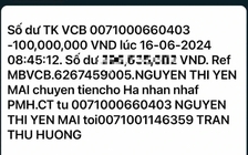 Chuyển nhầm tài khoản, hơn 1 năm chưa lấy được tiền