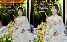 Đám cưới trang trí rau củ tận 500 kg: Khách mời, hàng xóm nhận quà mang về