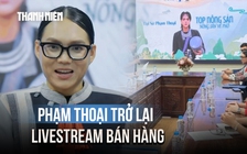 Xuất hiện sau ồn ào từ thiện, TikToker Phạm Thoại thông báo livestream bán hàng