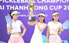 Hoa hậu Hà Trúc Linh cùng dàn bóng hồng khuấy động giải pickleball Việt Nam 