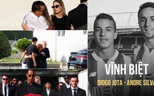 Lễ tang Diogo Jota và em trai: Vợ và cha mẹ khóc nghẹn, đồng đội tiễn đưa