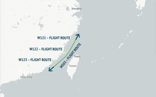 Trung Quốc lần ba mở rộng đường bay gần eo biển Đài Loan, Đài Bắc phản đối