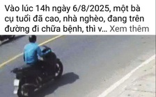 Shipper chạy xe hơn 40 km trả lại gần 5 triệu đồng cho cụ bà