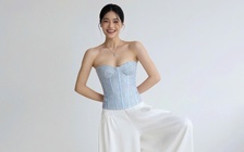 Bản tình ca cá tính với áo corset và quần ống rộng