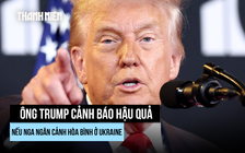 Ông Trump cảnh báo ông Putin trước thềm thượng đỉnh
