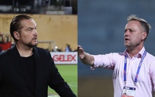 Cảm xúc trái ngược của 2 HLV ngoại cá tính nhất V-League sau màn chia điểm kịch tính