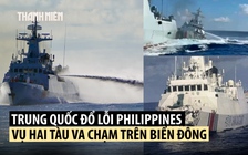 Philippines, Trung Quốc tranh cãi sau vụ va chạm tàu trên biển Đông